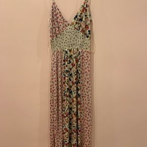Zara small mixed print floral dress